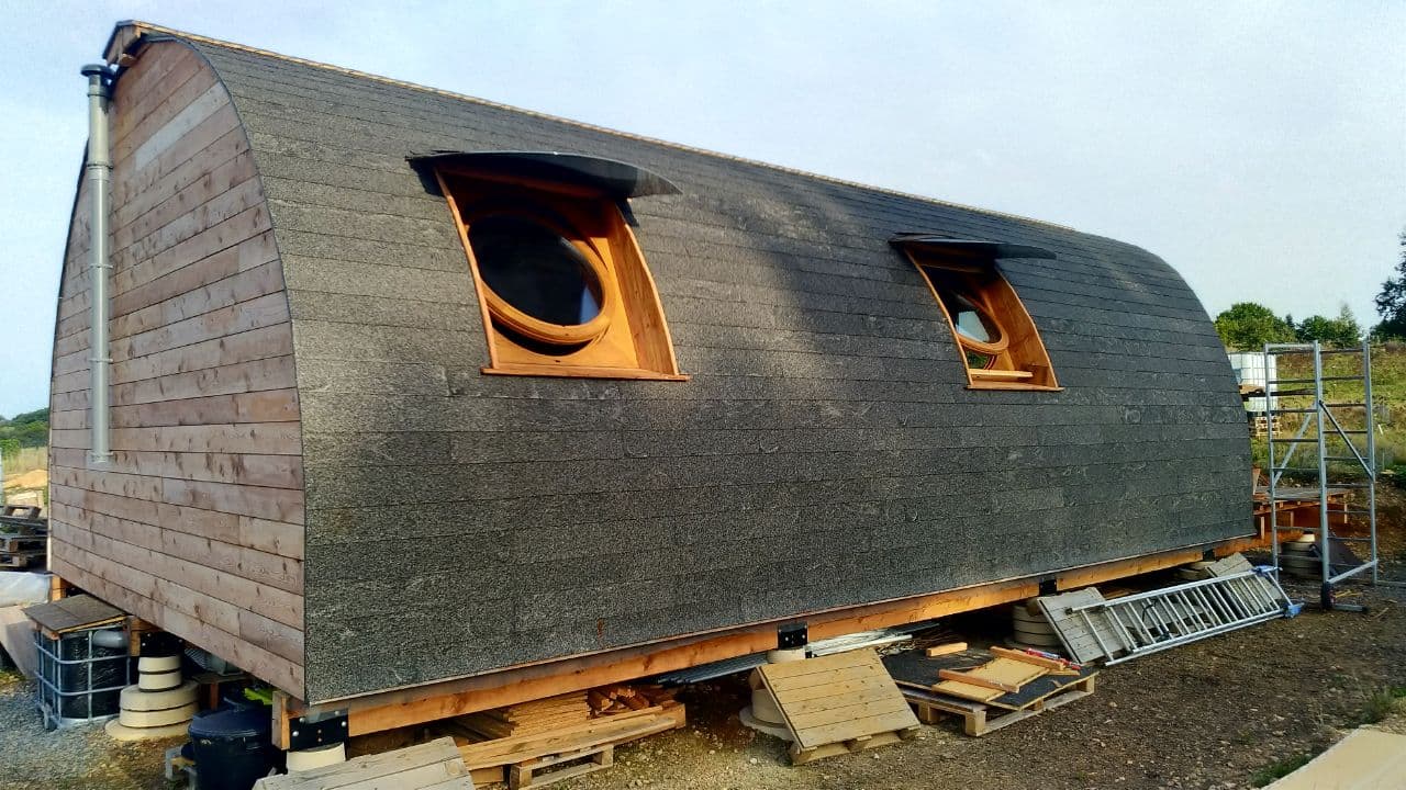 maison en bois